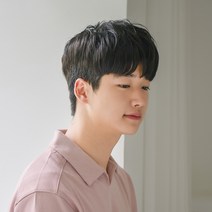 투블럭컷 정수리 남자부분가발 루즈스핀펌, 04. 내츄럴브라운, M