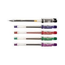 GJW799769 필기구 화인테크0.3mm 중성펜 문구 사무 젤라펜 펜/펜리필 흑색 외 7가지옵션, 도매프리 청색