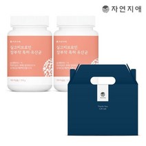 자연지애 공식스토어 [선물세트] 실크피브로인 장부착 특허 유산균 210g x 2개 180100