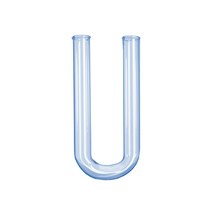 전기 분해 전극 화학실험용 U자 시험관, U자시험관 22 mm (SD.231500)