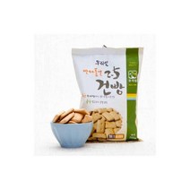 올가 간식 우리밀 발아통밀 2.5 건빵 (200g) 탕비실 회사 어린이 성인 캠핑 차박 홈파티 영화 선물, 24개