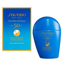 시세이도 선크림 파란자차 퍼펙트 UV 프로텍터 50ml