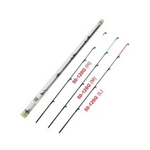 FTK 섬유 유리 상단 팁 M/L/H 50-120g 피더 잉어로드 상단 팁 낚시 액세서리 낚시 태클, 하얀