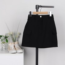 퍼니걸스 6101 뒷밴딩 카고 포켓 미니 스커트 여성의류