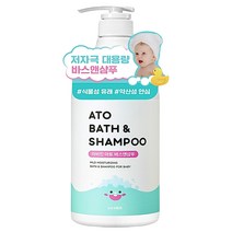 라비킷 아토 약산성 바스앤샴푸 대용량 올인원클렌저, 1038g, 1개