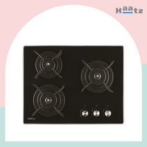 하츠 가스레인지+하이브리드 쿡탑 3구 GEC-3601GARH