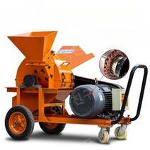 파쇄기 나무분쇄기 캠핑장 밀짚 나뭇잎 목재 톱밥 대형 원업 펜션, B.15KW