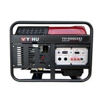 YH15000DXS 1/3 삼상 14.4KVA 이후 가솔린 발전기 YIHU, 1개