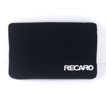 1X JDM RECARO BRIDE 헤드 레스트 용 튜닝 패드 요추 쿠션 버킷 시트, lumbar Black-RECARO