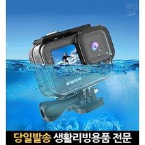 눈오는날 촬영용 히어로9 카메라 수중 보호 액션캠케이스 하우징 고프로방수팩, 고래마트, 단일옵션