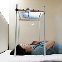눕서대 누워서 책보기 독서대 책 거치대 북스탠드, 버전 4 독서대 + 램프