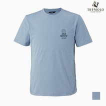 인디안 TREMOLO 남성 원포인트 라운드 티셔츠_TRNASWY2461