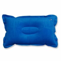 BUyuS자충배개 휴대용침구 에어배게 대형 벨벳소재굿딜 브이숍, 네이비