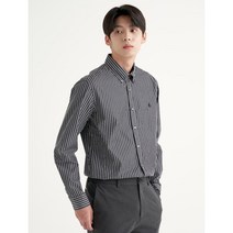 [빈폴] [SLIM] 블랙 2도 코튼 스트라이프 셔츠 (BC2864A135)