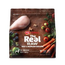 하림더리얼 퍼피 더리얼 로우 닭고기 강아지 건식사료 닭X360gX1개