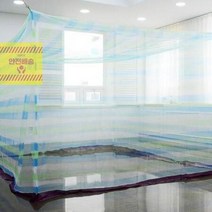 사각모기장 340x210x180 특대형 캐노피 국산 옛날 모기장 6인 7인 블루, 상세페이지 참조