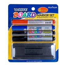 [KT알파쇼핑]보드마카 4pcs+지우개 세트 문화