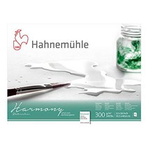 Hahnemuhle Harmony Watercolor Block Hot Pressed 12x16 Inches 12 Sheets null, 1, White