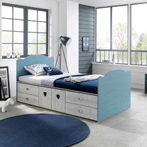 [우아미아이] [우아미가구]G9141 2단 SS 침대(매트포함) 5colors, 색상:오크