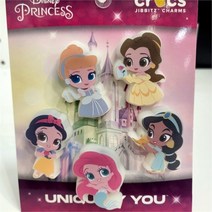 [크록스(아울렛)] CROCS 홈플러스몰04 Dsney Princess LED 5Pack, 선택옵션:멀티／5Pack