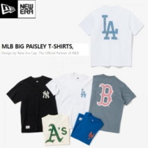 뉴에라 뉴에라 MLB 빅 페이즐리 반팔 모음 13086599 13086600 13086598 6596 6597_K 13086599 13086598 13086597