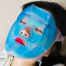 냉온 냉마스크팩 냉찜질마스크팩 얼굴 온찜질마스크팩 아이스 찜질팩 냉팩 마스크팩 온팩 쿨링팩, 얼굴찜질팩(블루), 단품