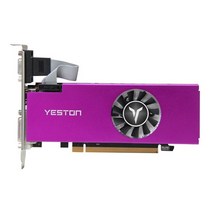 컴퓨터그래픽카드 gtx 그래픽 카드 yeston rx550-4g d5 lp 4gb pc, 자주색