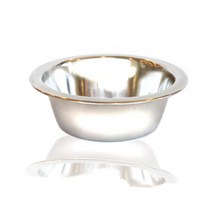 소형견 아기강아지 미니 스텐물그릇 2개 뚱냥이밥그릇 고양이사료통 밥그릇