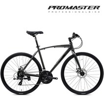 2023 프로마스터 하이브리드자전거 에어리스24D 700C 시마노24단 디스크브레이크, 건메탈그레이, 에어리스H24D 430, 조립+사은품D