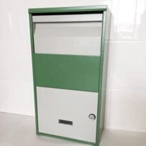무인 택배함 단독주택 택배 보관함 비밀번호 소형, 그린 75x41x22