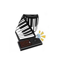 핸드롤 휴대용 피아노 88키 내장 스피커 블루투스, 88건반 전자 피아노 스피커 내장 블루투스