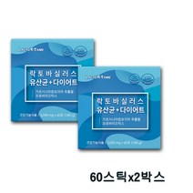 락토테미 락토바실러스 루테리 유산균 다이어트 가르시니아 가루 분말 포스트바이오틱스 신바이오틱스 요구르트맛 체지방 추천, 2박스