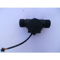 DN25 파이프 G1 유량 범위 2-100L/분 센서 홀 센서 히터 액세서리 물 유량계