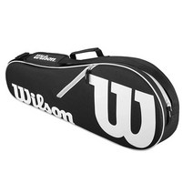 윌슨 어드밴티지 테니스 백 시리즈 라켓 가방 블랙/화이트 Wilson Advantage Tennis Bag Series, Black/White
