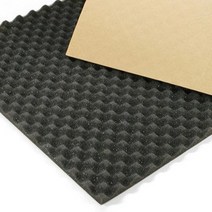 계란판 흡음재 500X500X25T 50T 접착식 패널 음악실 방음자재
