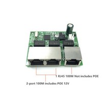 3 포트 기가비트 POEswitch 모듈은 LED 라인 10/100m 접촉 POEport 미니 스위치 모듈 PCBA 마더 보드에 널리 사용됩니다., 3-port with POE 12V