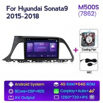 네비게이션 네비 자동차 차량 Navifly 7862 8g 128g android all in one car 지능형 시스템 for hyundai sonata 7 lf 2014 -, m500 7862c 4g 64g
