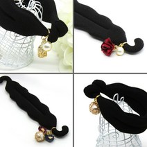 [AJZ_8232292] (선택 : 와이어볼) 예쁜 스펀지후크 올림머리핀 모음 당고머리핀 올림머리핀 핀 똥머리용핀 똥머리핀