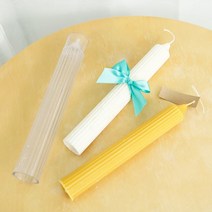 캔들씨 PC몰드 스트라이프 돔실린더 필라몰드 필라캔들