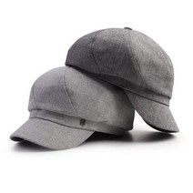 회오리 절개 팔각 헌팅캡 모자 HN973