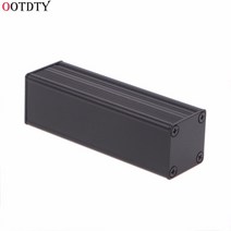 정션박스 분전함DIY 압출 전자 프로젝트 알루미늄 인클로저 케이스 블랙 80x25x25mm 정션 박스, 한개옵션0