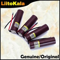 Liitokala HG2 18650 3000mAh 충전식 배터리 고 방전 30A 고전류 + DIY Linie, 2PCS Battery