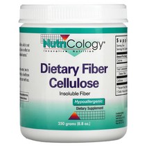 뉴트리콜로지 식이섬유 셀룰로오스 250g nutricolgy