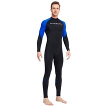 드라이슈트 세미 스노쿨링 프리다이빙 서핑 수영강사 스쿠버 다이빙후드 슈트, XXXL, 한국도착, L