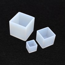 레진아트/문진/캔들/비누/실리콘정사각몰드(정육면체), _9381_25mm