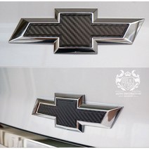 (차데코) 쉐보레 임팔라 자동차 엠블럼 필름 카본 컬러 데칼 스티커 포인트 튜닝 용품, 쉐보레 임팔라 엠블럼 필름, 유광블랙카본