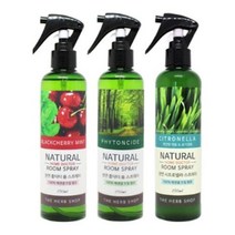 방냄새제거 아로마테라피 스프레이 블랙체리민트