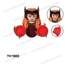 [레고공식] 마블 보석 울트론 브릭 장난감 빌딩 블록 영화 애니메이션 미니 액션 피규어 슈퍼 영웅 어린이 생일 선물, [02] TV1002, 02 TV1002