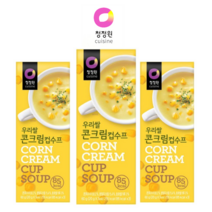 호호몰 대상청정원 우리쌀 콘크림컵수프, 3개
