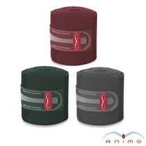 [ANIMO] Wils 말다리 양털밴디지 4pcs, 차콜그레이